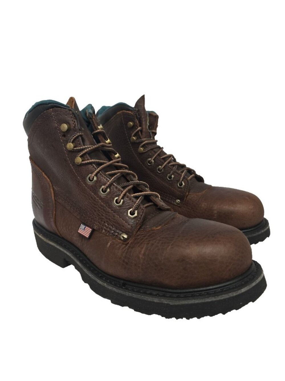 Carolina Men's 1309 Sarge Lo 6" Steel Toe USA Work Boot Brown Size 9.5D